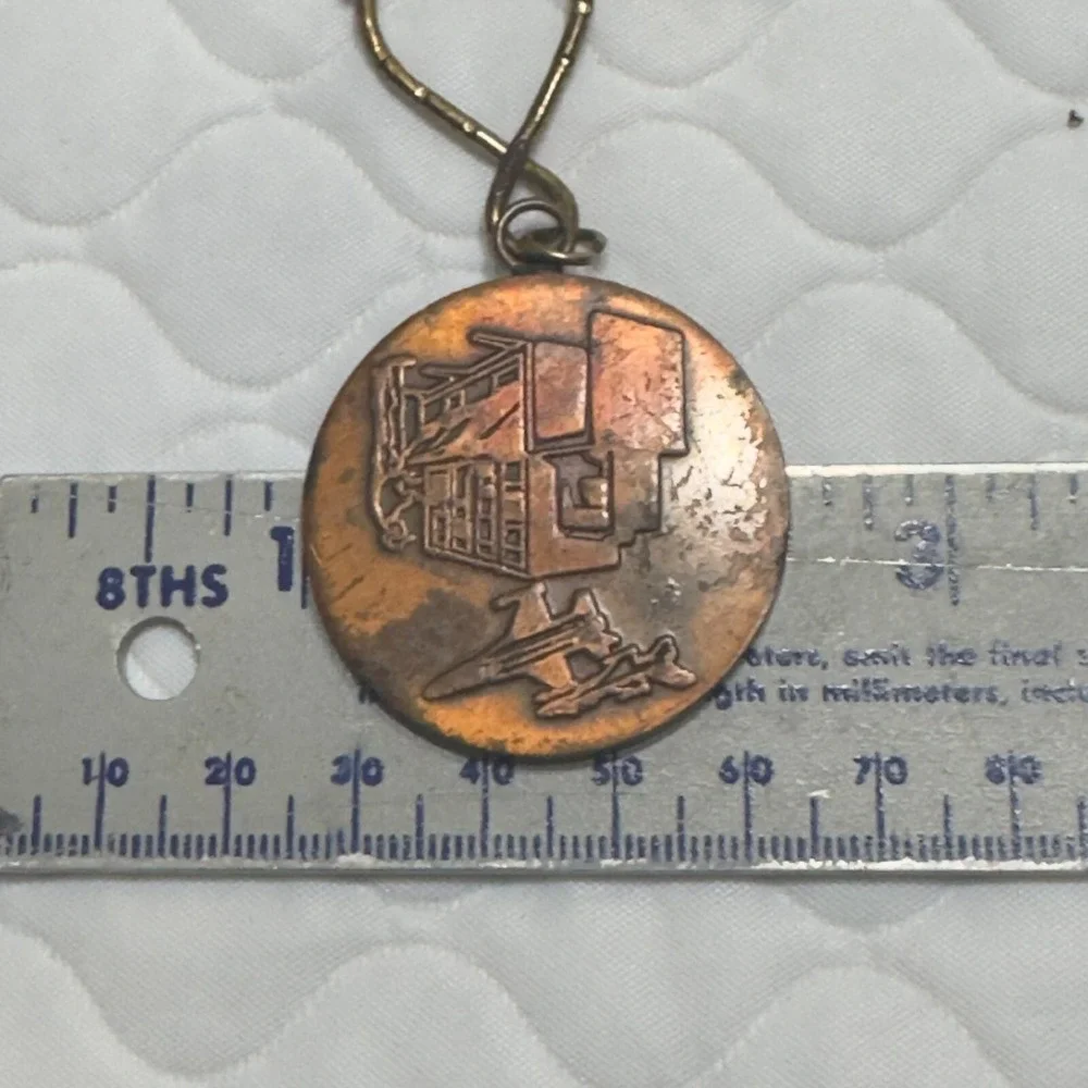 VTG Keychain General Dynamics Electronics Division Air Force Rollout f-16 AIS